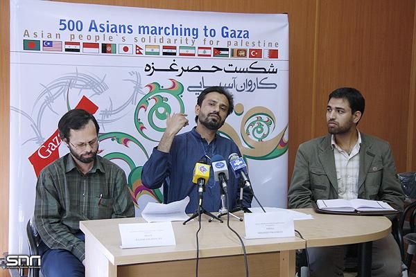 کنفرانس خبری در تهران با حضور نماینده هندی کاروان:

کاروان آسیایی همبستگی با مردم غزه اعلام موجودیت کرد