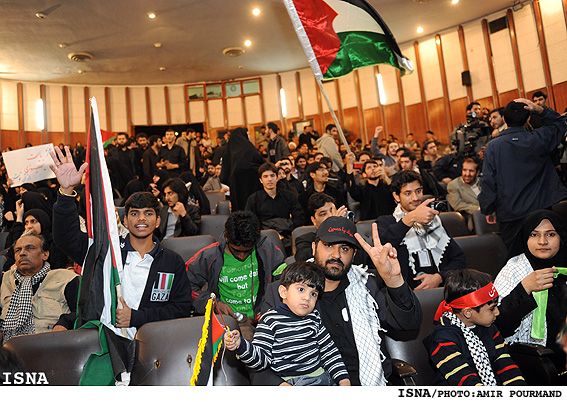Gaza-bound Asian aid convoy in Tehran