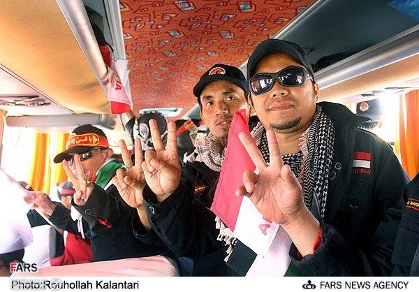 گزارش تصویری کاروان جهانی الی بیت المقدس در قم