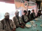 در دمشق برگزار شد:

دیدار جمعی از اعضای کاروان الی بیت المقدس با زیاد النخاله