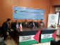 آزادگان فلسطینی در کنفرانس خبری