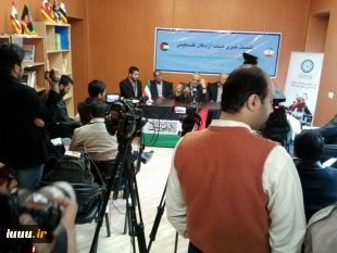 آزادگان فلسطینی در کنفرانس خبری