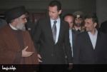 حسن نصرالله بشار اسد احمدی نژاد