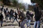 اصابة عشرات الفلسطينيين في مواجهات يوم الارض