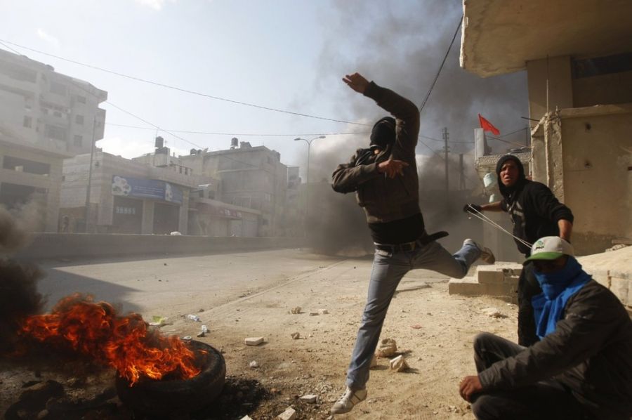 درگیری های قلندیا در روز زمین