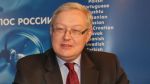 Saber-rattling against Iran as useless as sanctions: Ryabkov