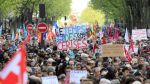 Thousands of European protesters mark May Day