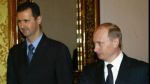 ولادیمیر پوتین، رئیس جمهور روسیه (راست) و بشار اسد رئیس جمهور سوریه