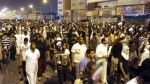 Saudis hold funeral for killed protester amid soaring tensions