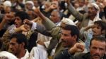 Yemenis hold demos denouncing foreign meddling, terror drones