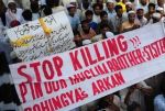 Pakistanis protest Muslim Killings in Myanmar