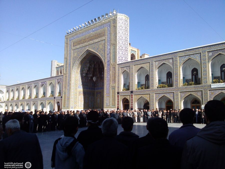 تشییع رضا داوودی طلبه جهادگر