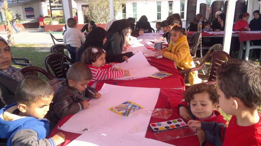 نقاشی کودکان غزه