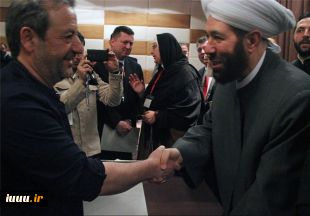 کاروان زائران صلح سوریه- جلسه با شیخ حسون