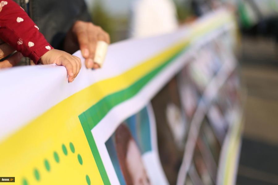 نمایشگاه کودکان شهید فلسطینی در شب نیمه شعبان 5